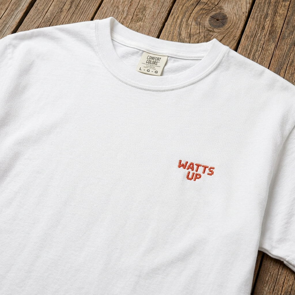 Watts Up (Orange Embroidery Ltd Edition)