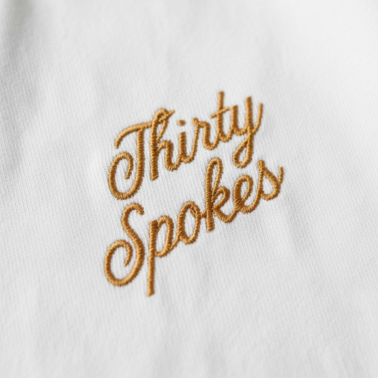Thirty Spokes (Orange Embroidery Ltd Edition)