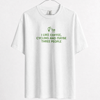 J'aime le café, le vélo...
