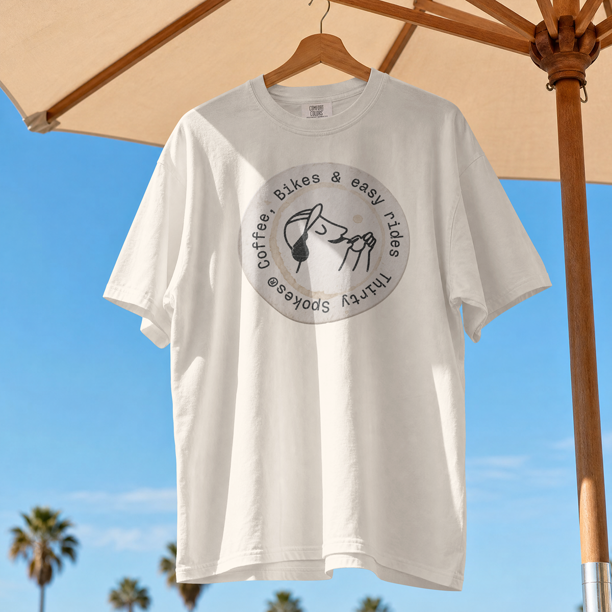 T-shirt de la marque de sous-verres à café