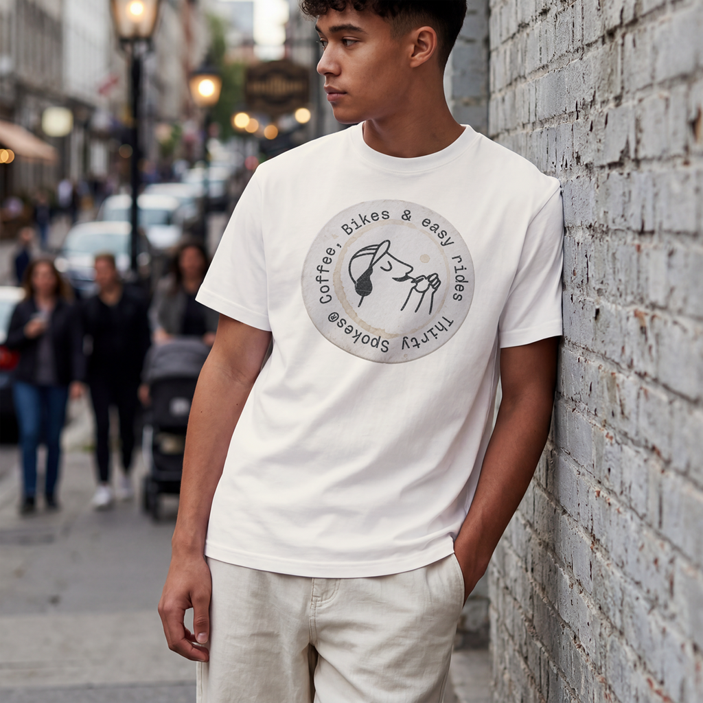 T-shirt de la marque de sous-verres à café