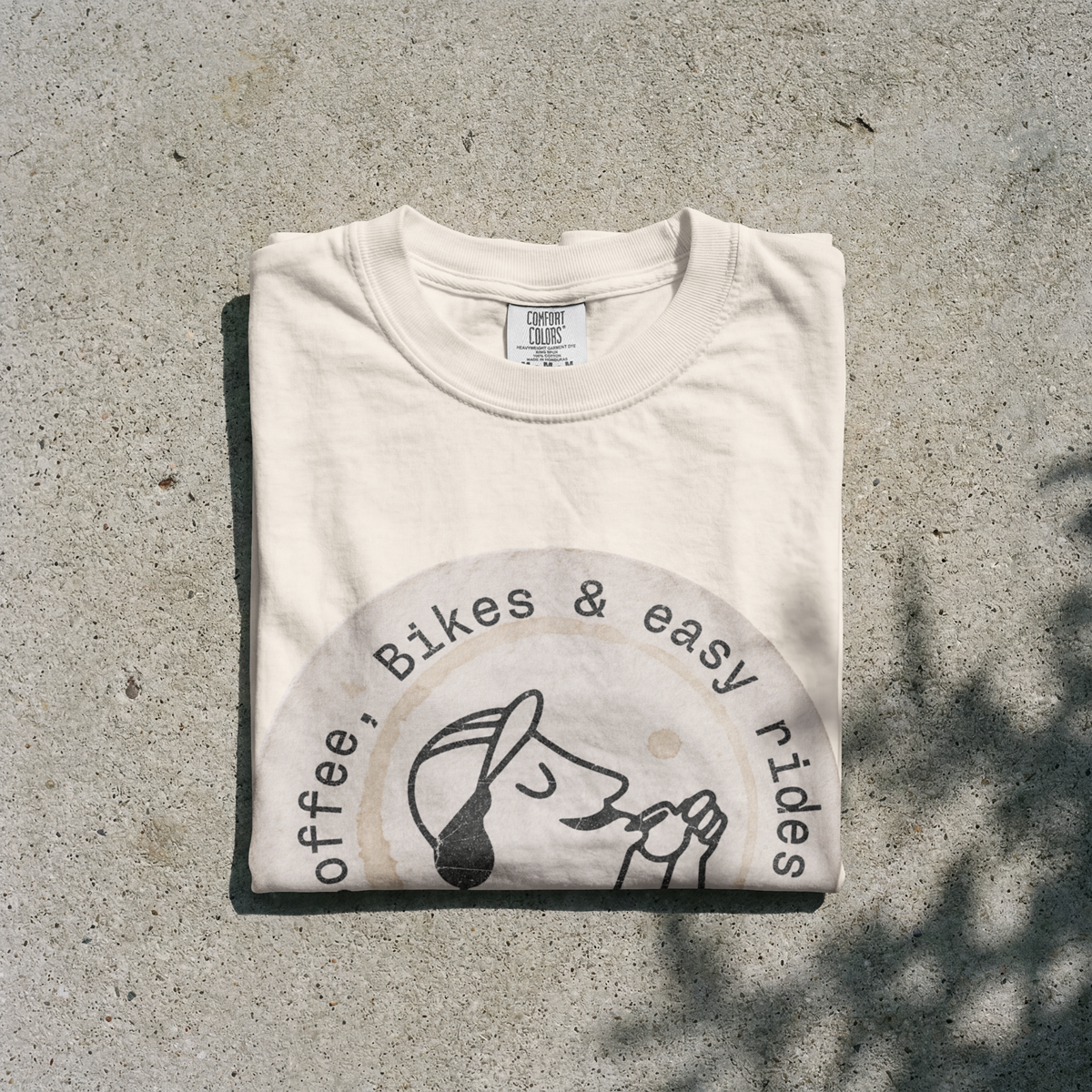 T-shirt de la marque de sous-verres à café