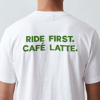 Ride First. Café Latte Later