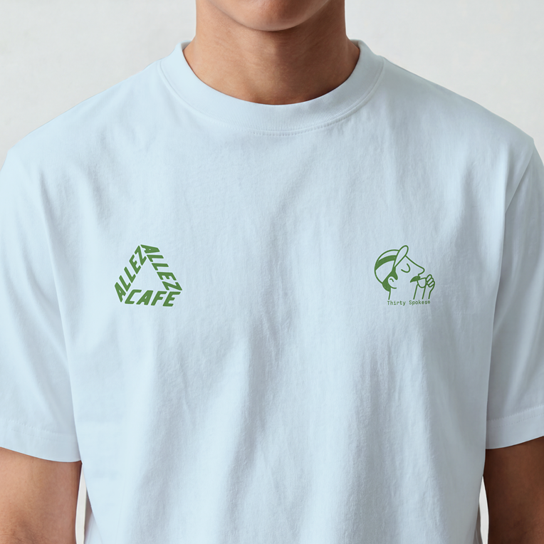 ALLEZ ALLEZ CAFÉ Logo Tee