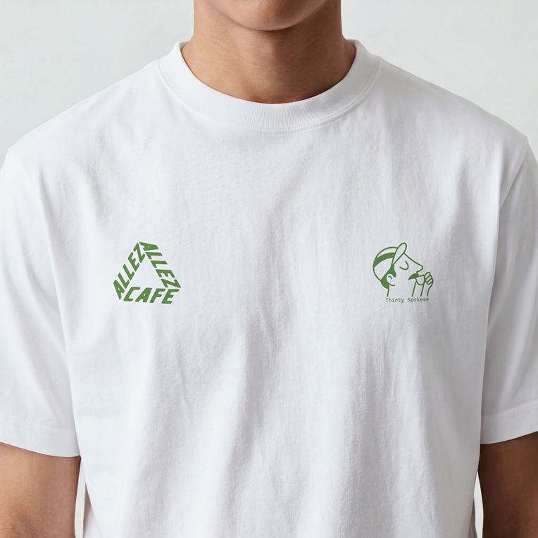 ALLEZ ALLEZ CAFÉ Logo Tee