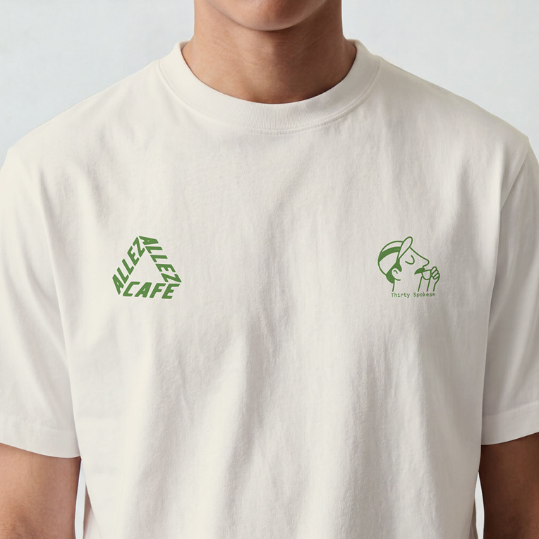 ALLEZ ALLEZ CAFÉ Logo Tee