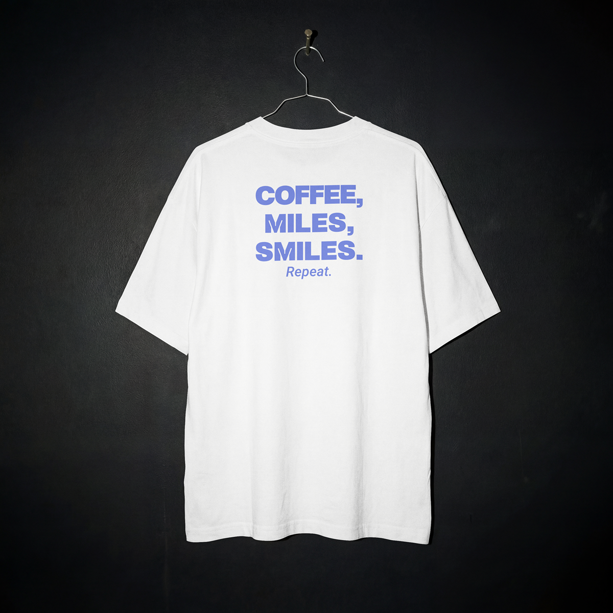 Coffee, Miles, Smiles. Repeat.