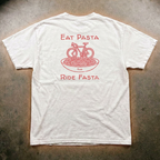 Eat Pasta Ride Fasta Graphic