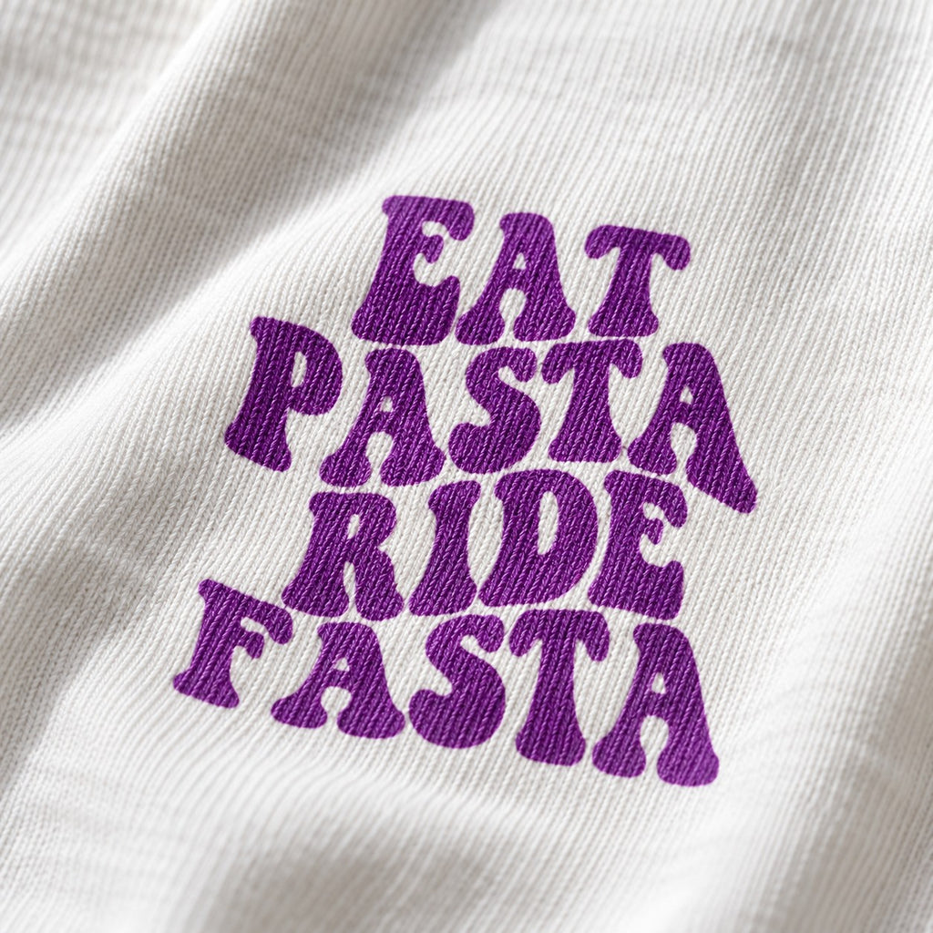 Fausto eats pasta & drinks coffee