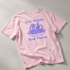 Eat Pasta Ride Fasta Graphic