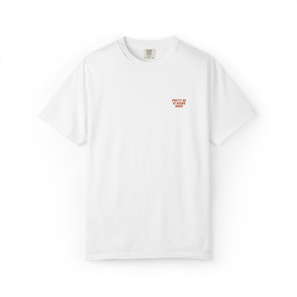 Pretty Ok At Riding Bikes (Orange Embroidery Ltd Edition)