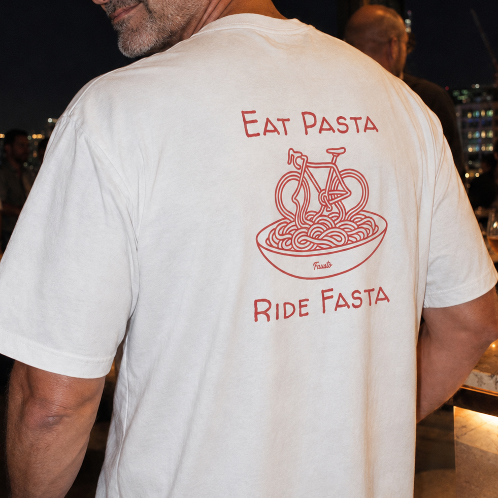 Eat Pasta Ride Fasta Graphic