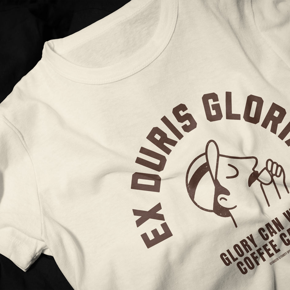 Glory Can Wait. Coffee Can't.
