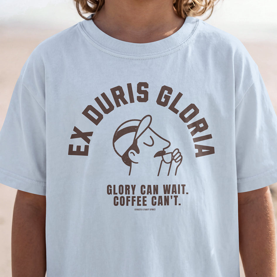 Glory Can Wait. Coffee Can't.