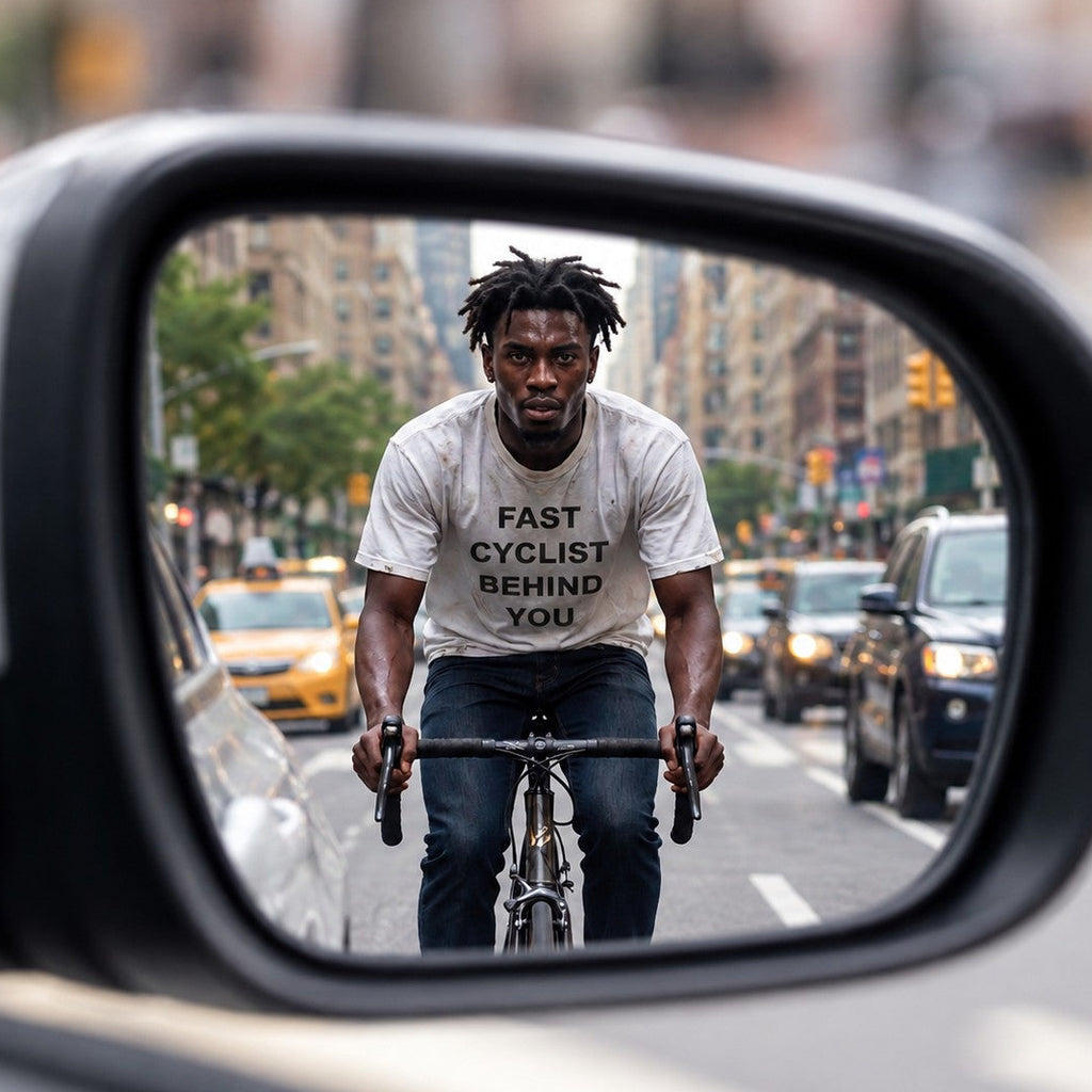 FAST CYCLIST BEHIND YOU