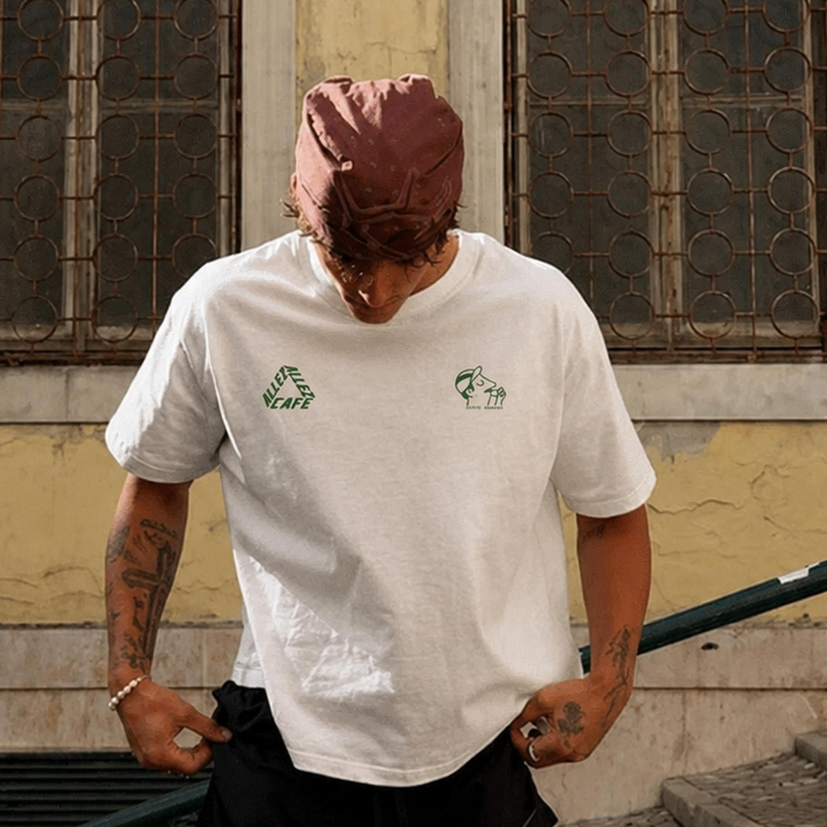 ALLEZ ALLEZ CAFÉ Logo Tee