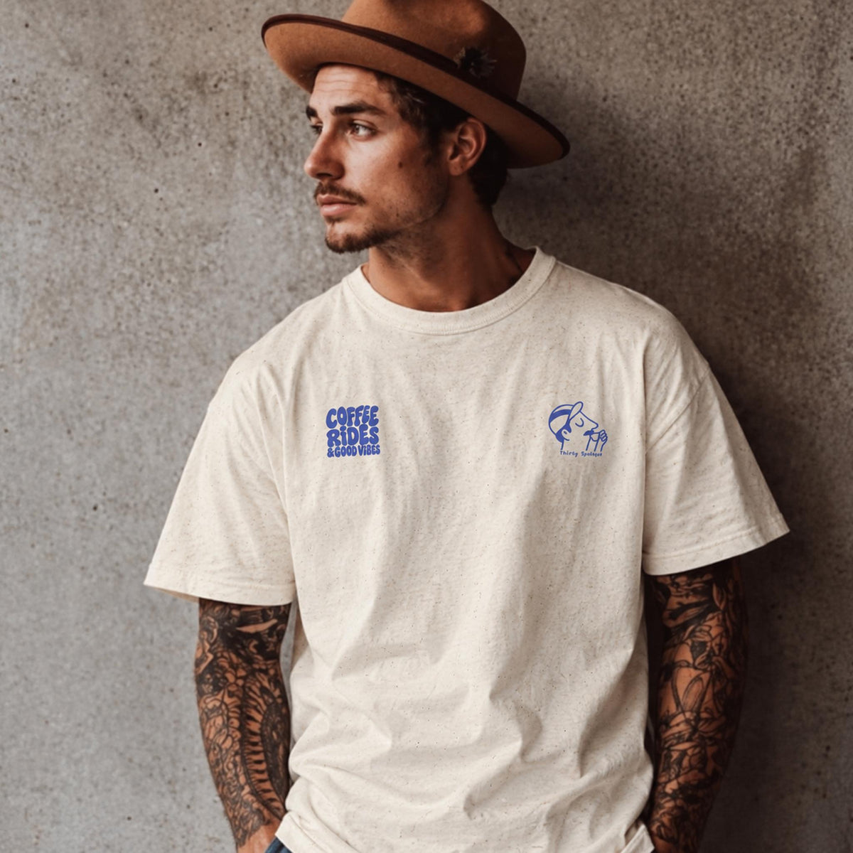 Coffee, Rides & Good Vibes says Fausto