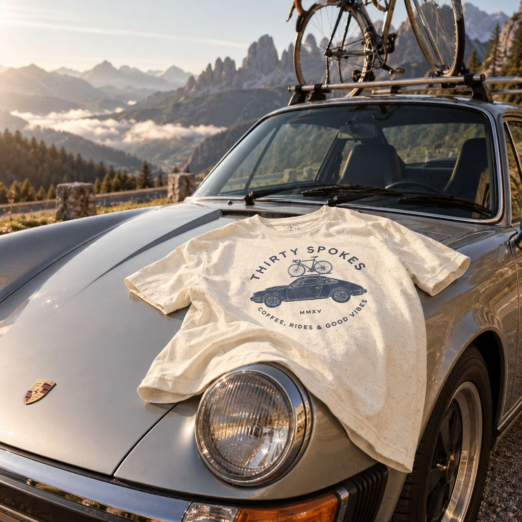 Cycling, Coffee & a classic 911